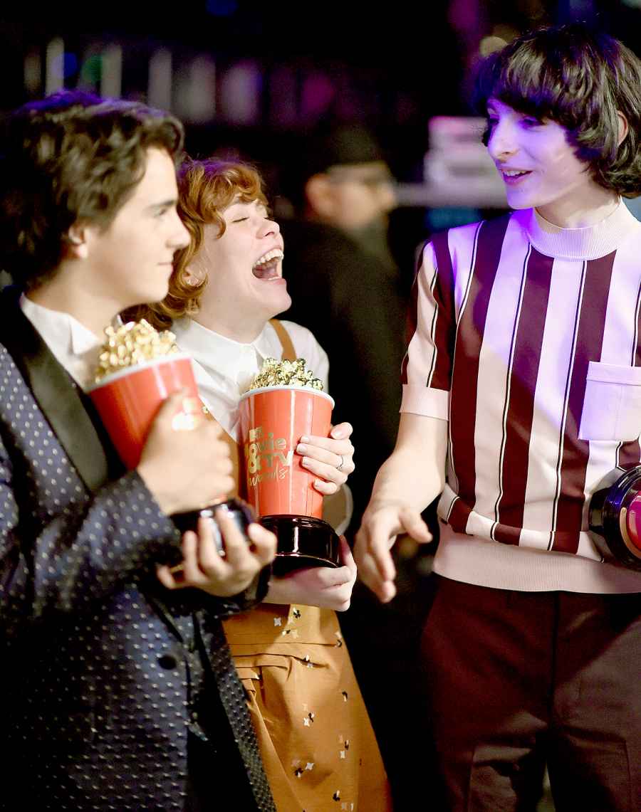 Jack-Dylan-Grazer,-Sophia-Lillis-and-Finn-Wolfhard