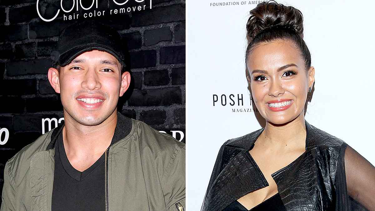 Javi Marroquin and Briana DeJesus