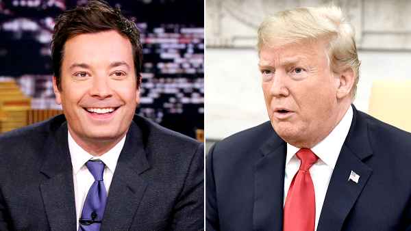 Jimmy Fallon and Donald Trump