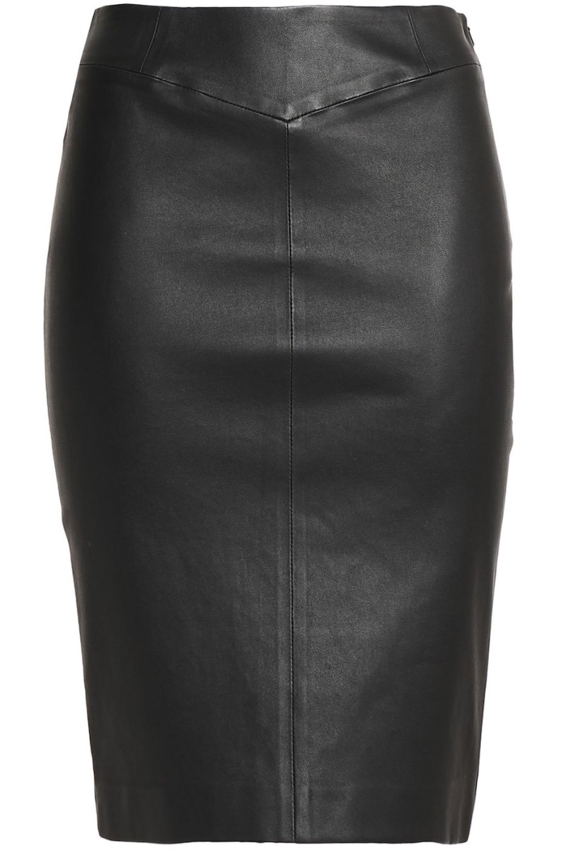 Joseph Claire Leather Skirt