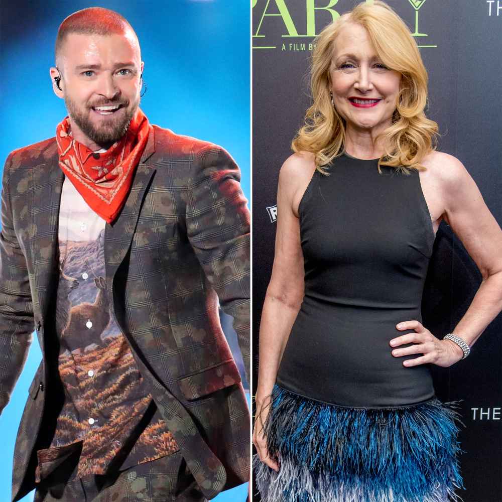 Justin Timberlake and Patricia Clarkson