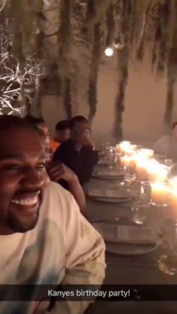 Kanye West, Birthday Party