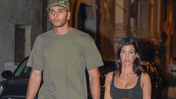 Kourtney Kardashian, Younes Bendjima, Rome, Capri, Vacation
