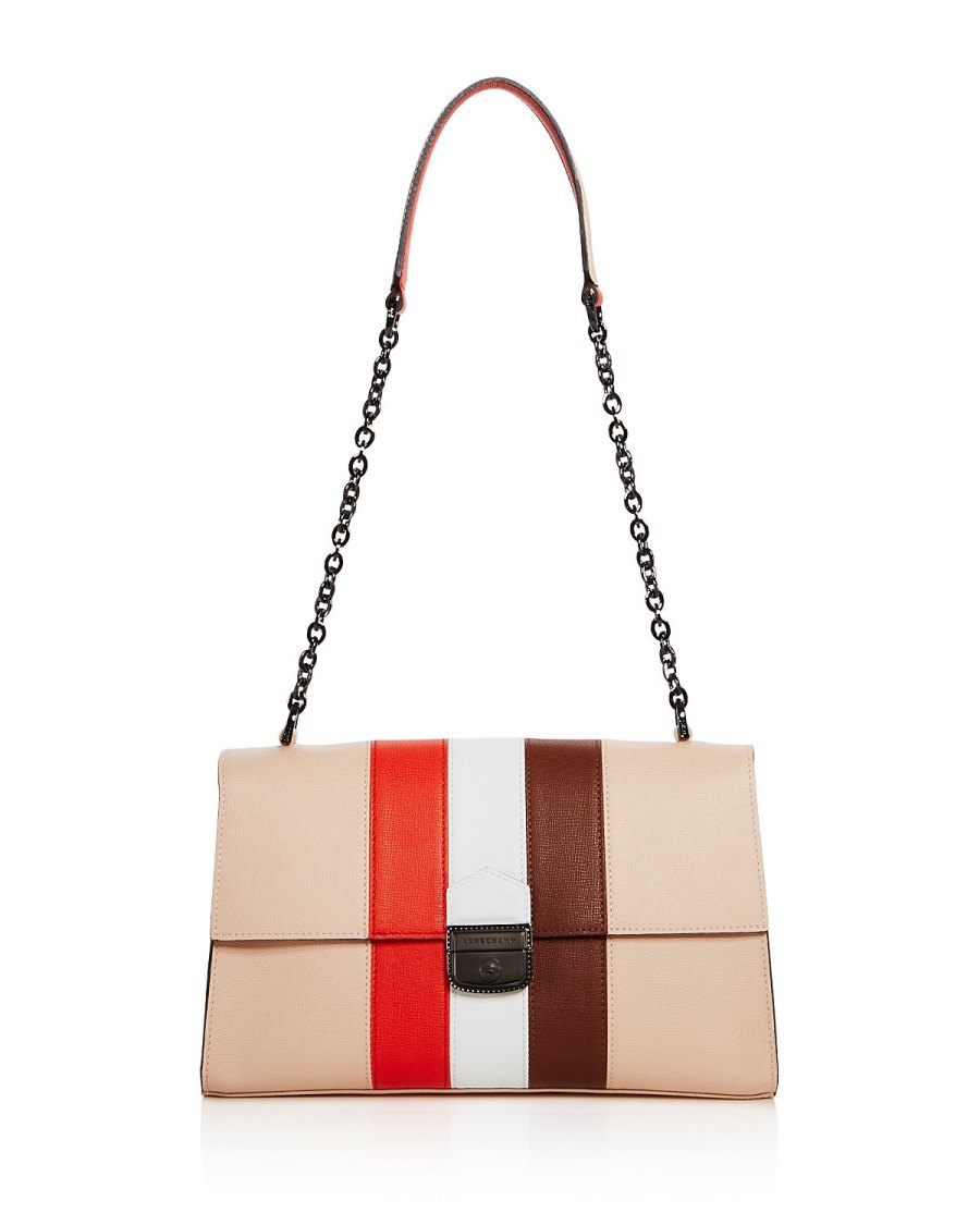 Longchamp Effronté Leather Shoulder Bag