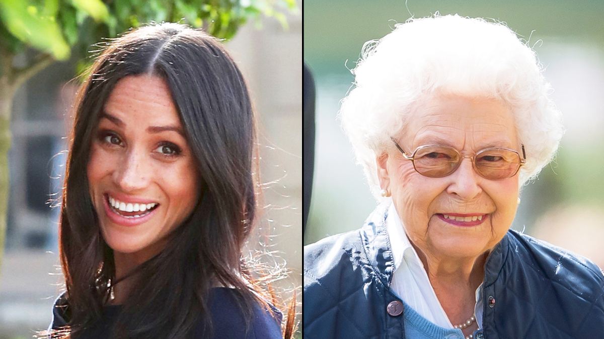Meghan Markle and Queen Elizabeth II