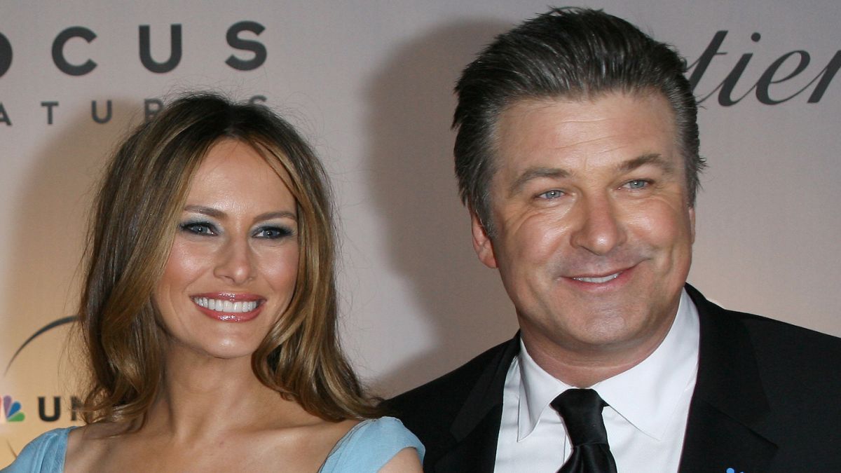 Melania Trump and Alec Baldwin