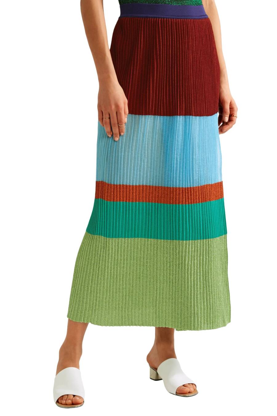 colorblock skirt from missoni