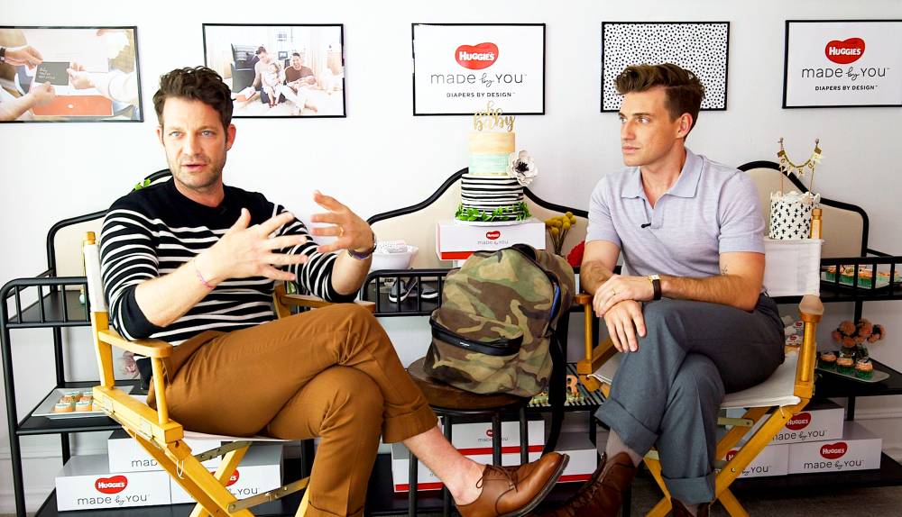 Nate Berkus and Jeremiah Brent