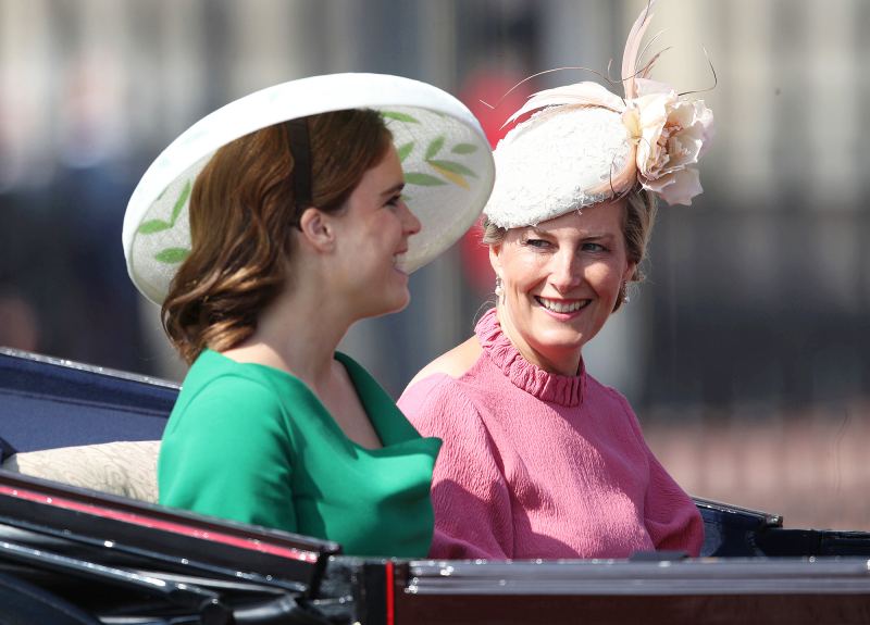 Princess Eugenie, Sophie Countess of Wessex, Trooping The Colour, Royal Family