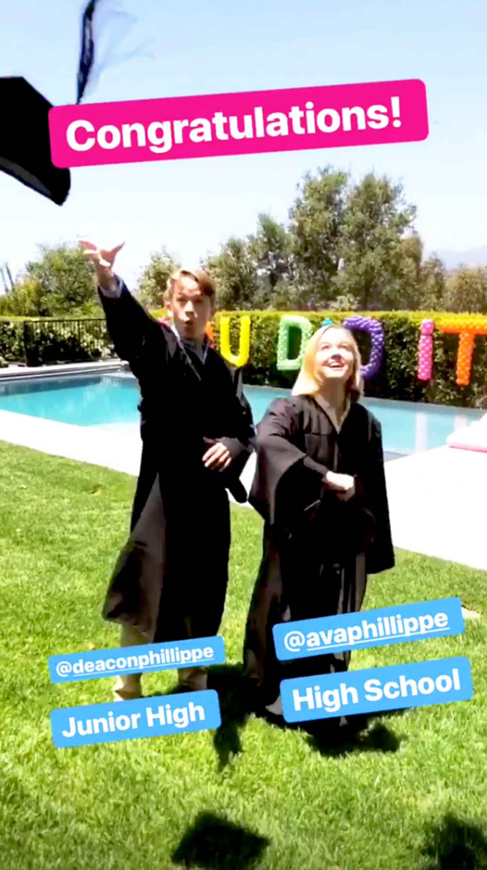 Ava and Deacon Reese Witherspoon Instagram