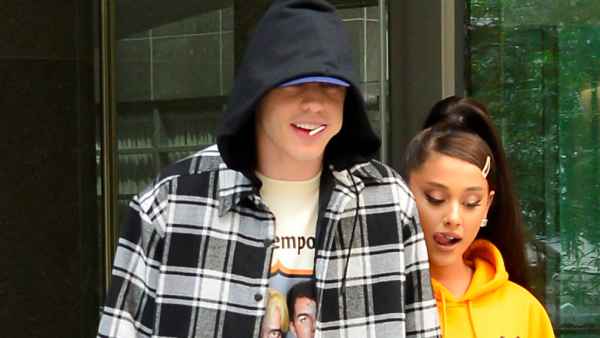 Ariana Grande and Pete Davidson