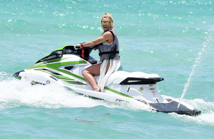 Britney Spears Bikini Jet Ski Miami