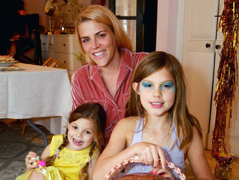 Busy Philipps with daughters Cricket and Birdie