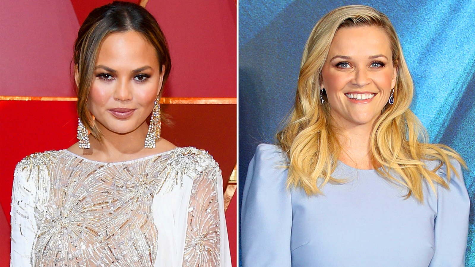 Chrissy Teigen and Reese Witherspoon