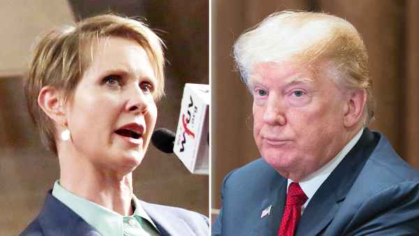 Cynthia Nixon Donald Trump Egomanic