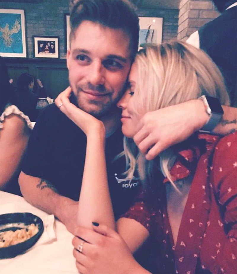 Danielle Maltby and Paulie Calafiore