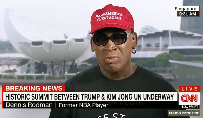 Dennis Rodman Donald Trump Kim Jong Un