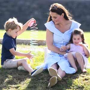 Duchess Kate Prince George Princess Charlotte Prince William Polo Match
