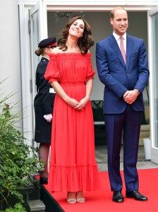 Kate Middleton red dress