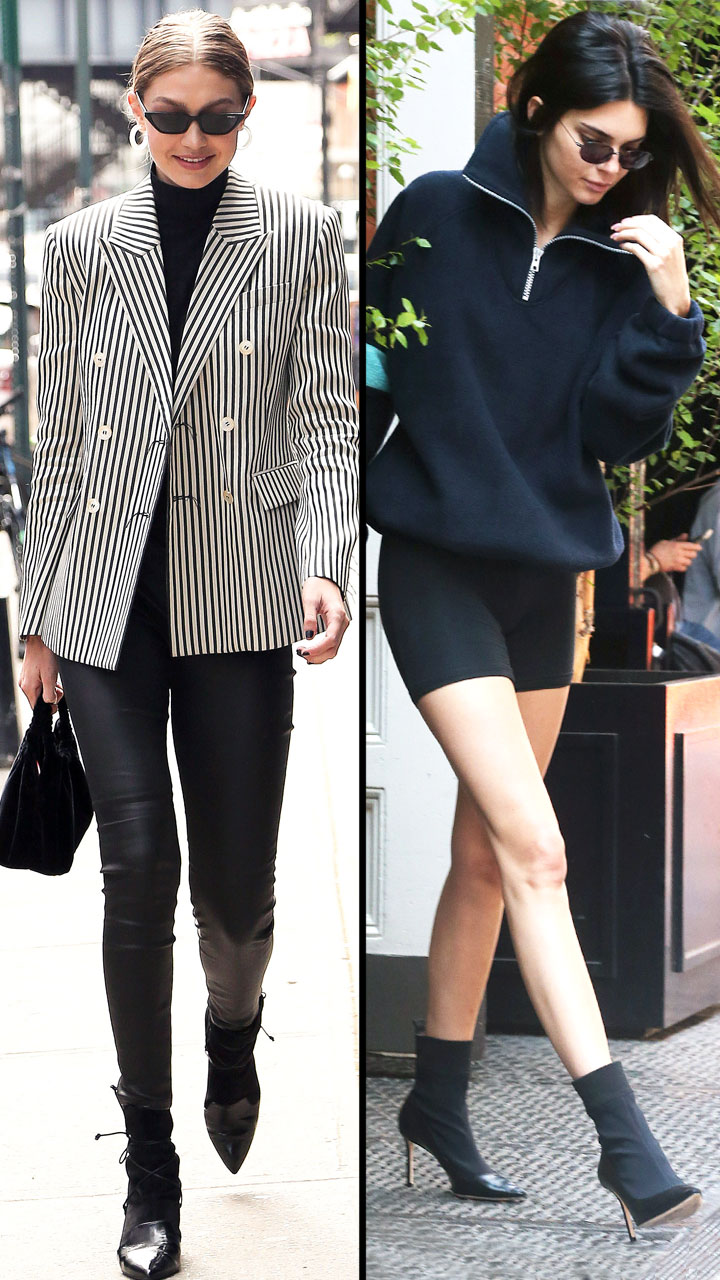 Gigi Hadid, Kendall Jenner Wear Business Casual Outfits in NYC