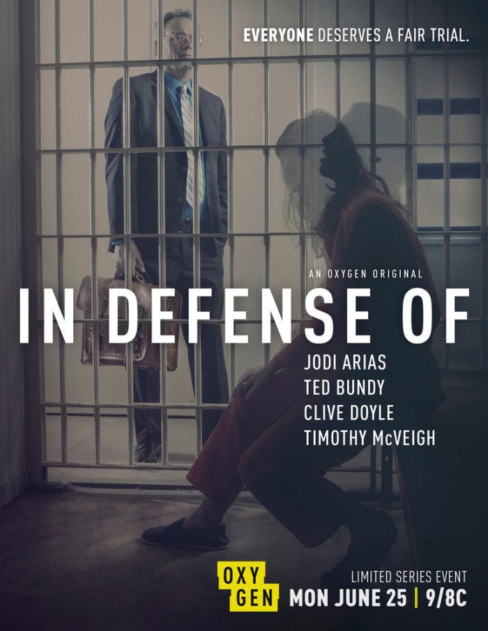 IN DEFENSE OF -- Pictured: "In Defense Of" Key Art -- (Photo by: Oxygen Media)