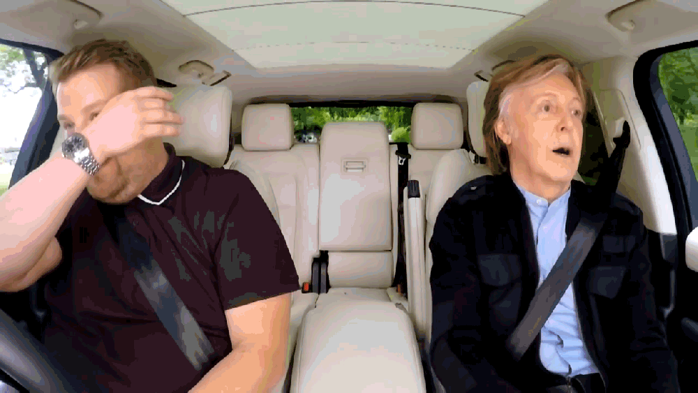 James Corden Emotional Paul McCartney Carpool Karaoke