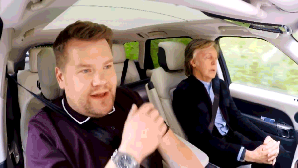 James Corden Emotional Paul McCartney Carpool Karaoke