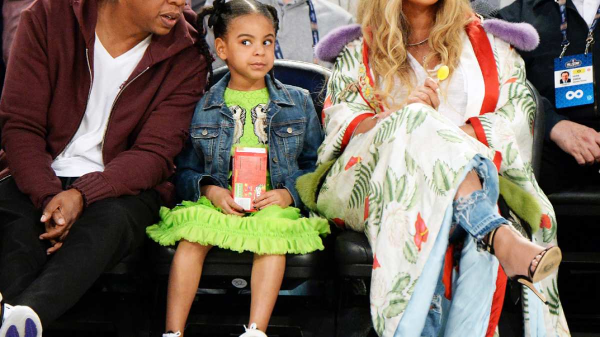 Blue Ivy Covers Her Eyes During Video of Beyoncé, Jay-Z in Bed