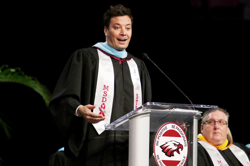 Jimmy Fallon Marjory Stoneman Douglas High School graduation speech