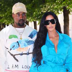 Kanye West Kim Kardashian Paris
