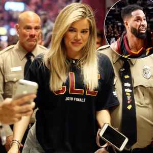 Khloe Kardashian Tristan Thompson NBA Finals