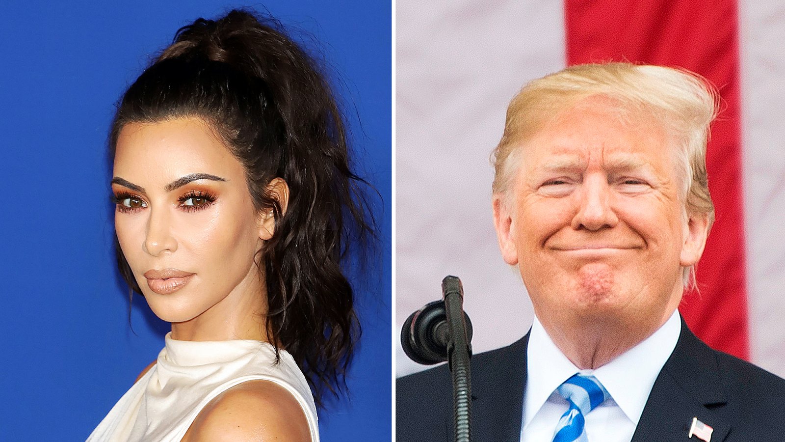 Kim Kardashian Thanks Donald Trump