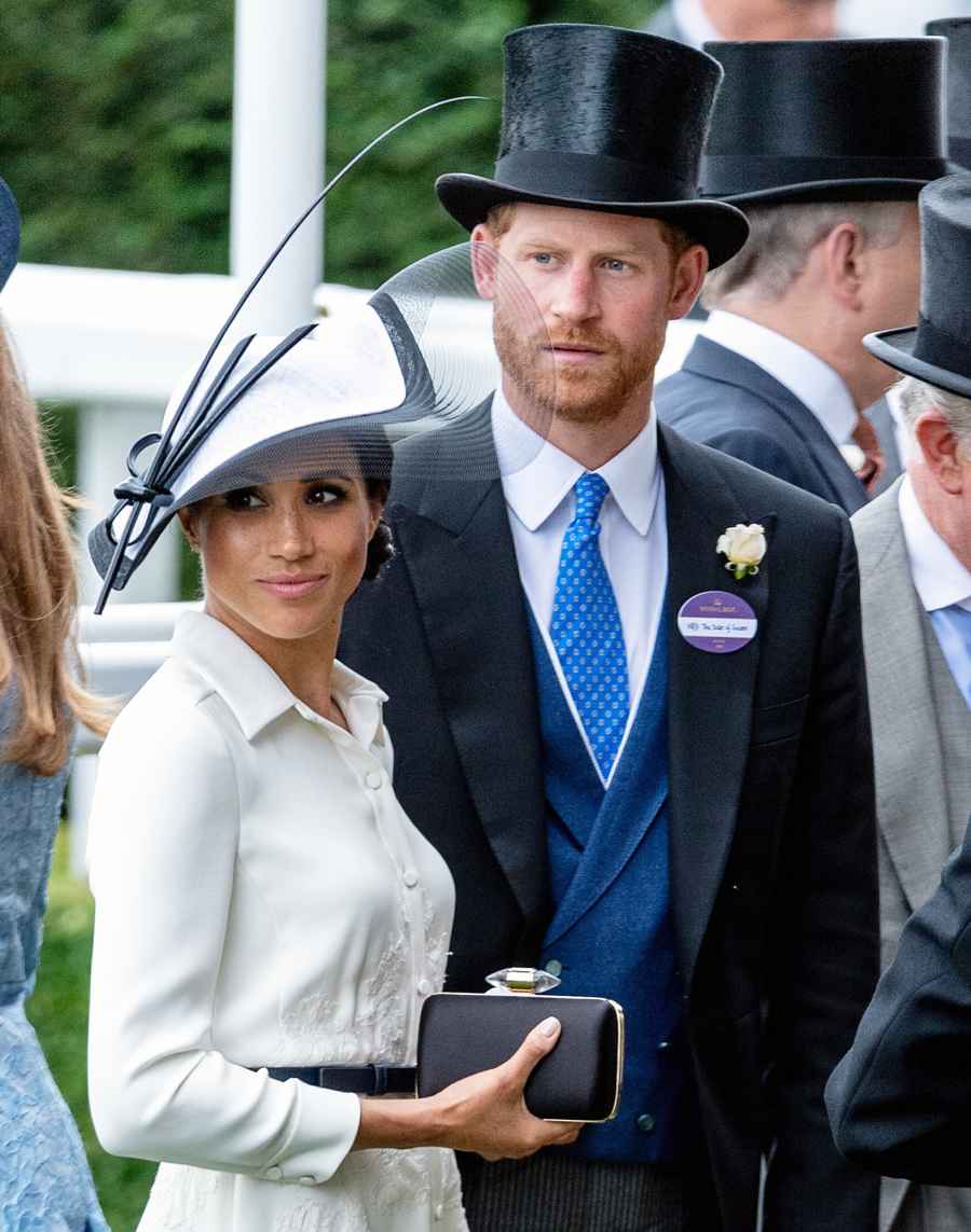 Duchess Meghan Markle Prince Harry Royal Ascot Day 1