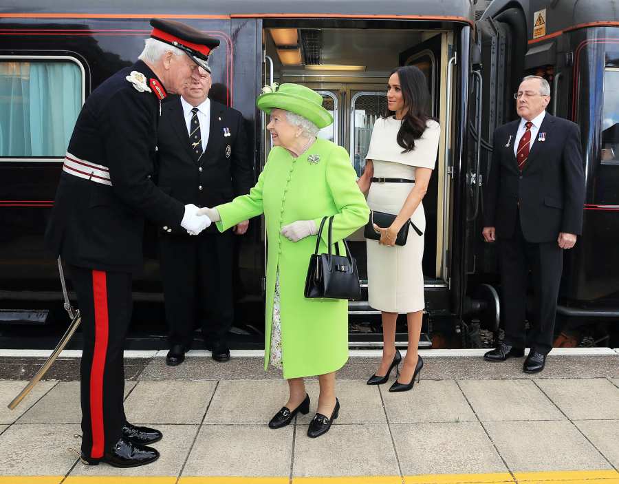 Queen Elizabeth II Duchess Meghan