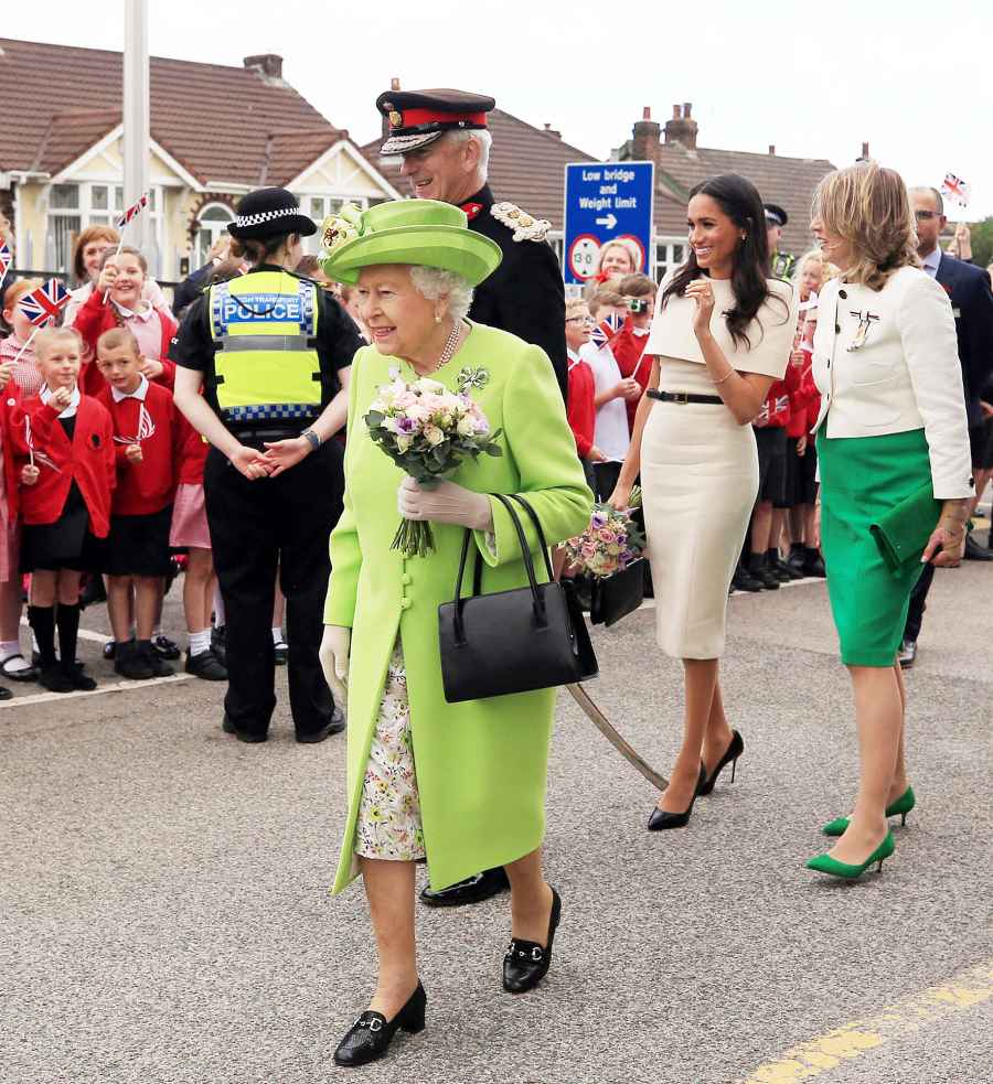 Queen Elizabeth II Duchess Meghan