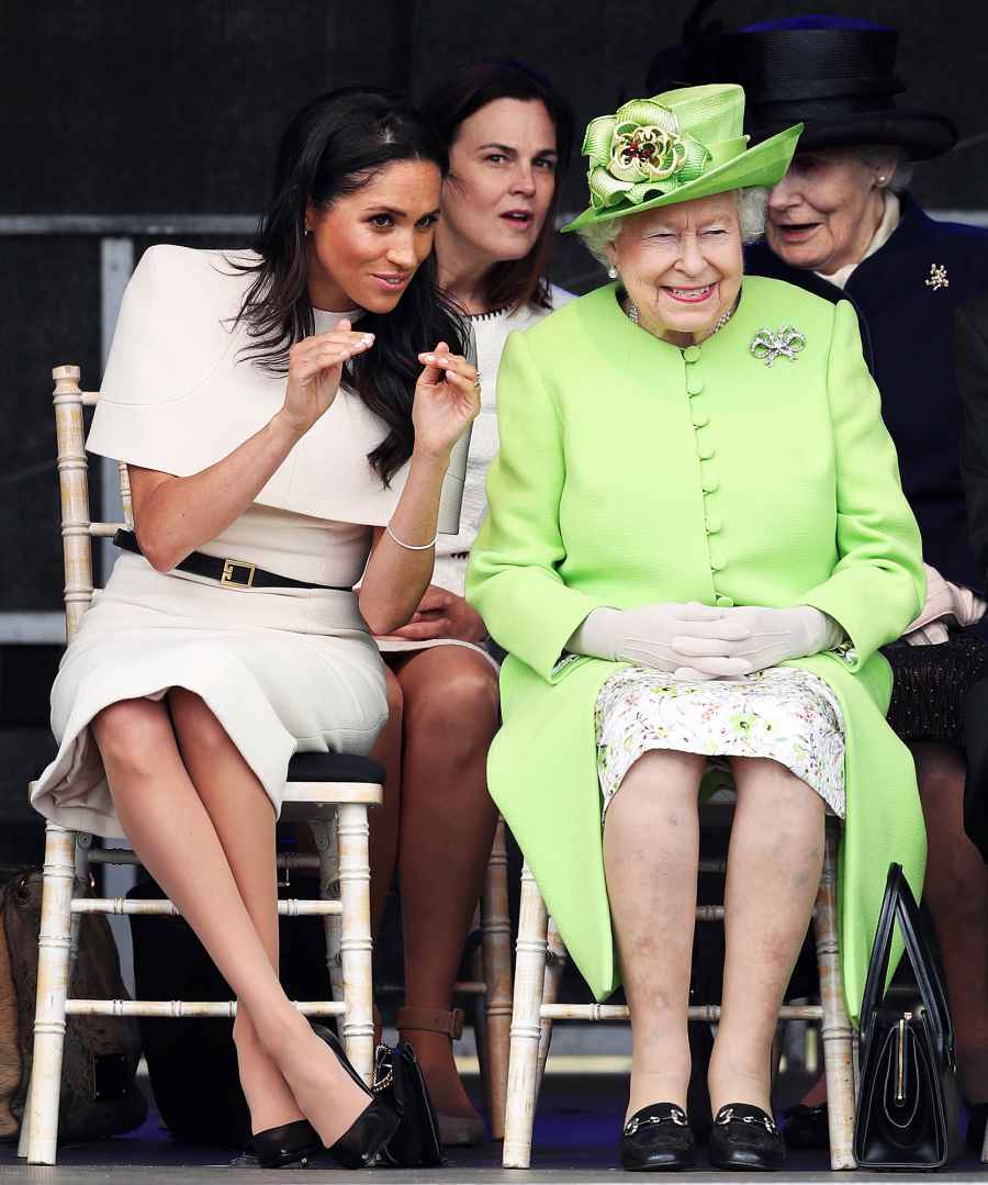 Queen Elizabeth II Duchess Meghan