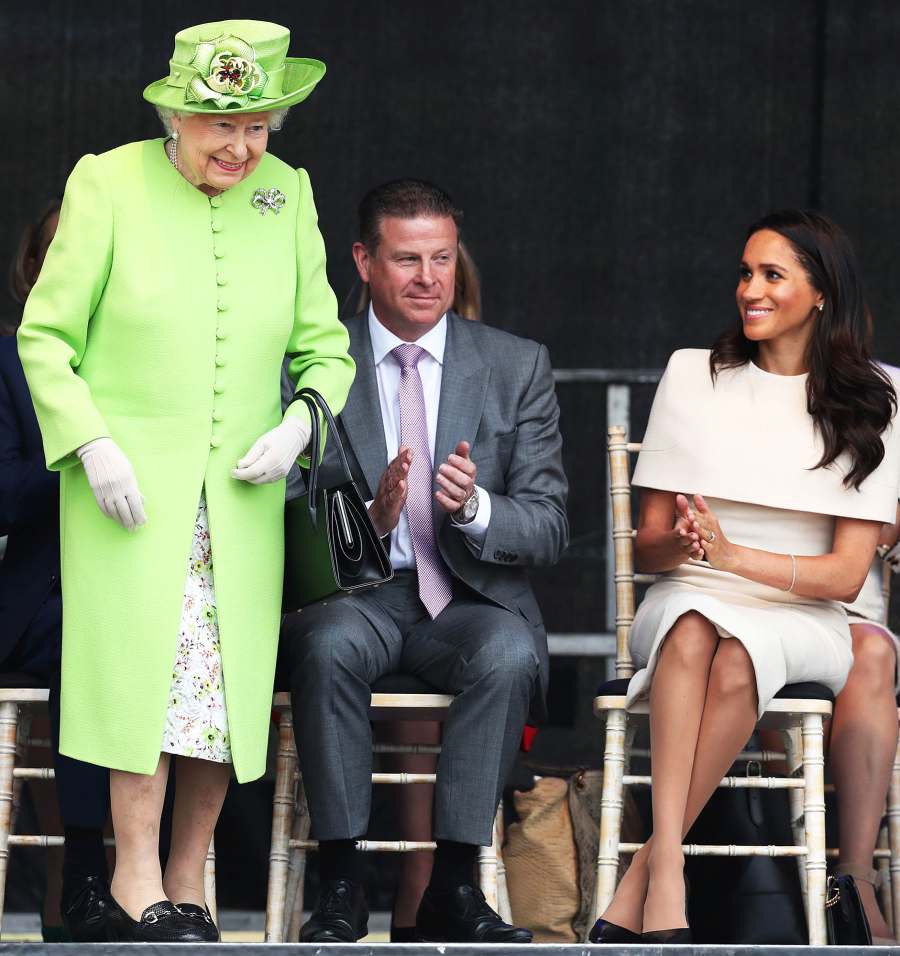 Queen Elizabeth II Duchess Meghan