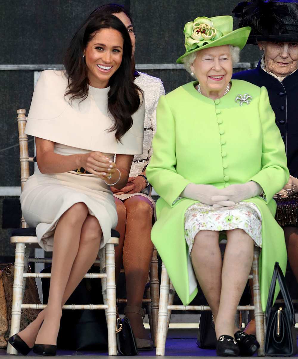 Queen Elizabeth II Duchess Meghan