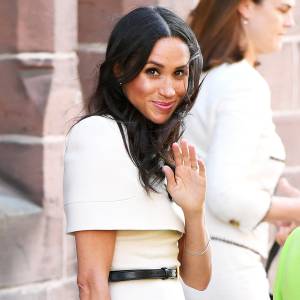 Duchess Meghan Happy Royal Wedding Over
