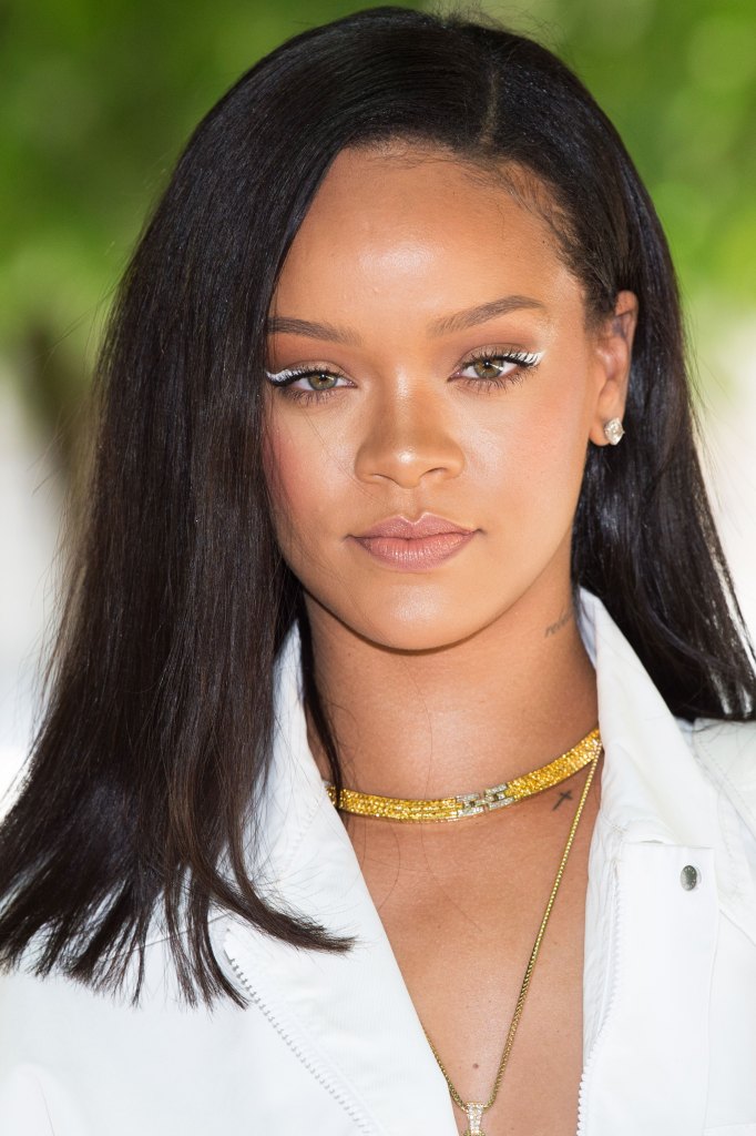 Rihanna’s Summer Beauty White Eyeliner at Louis Vuitton
