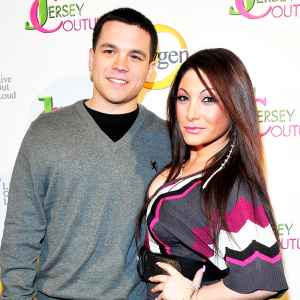 Deena Nicole Cortese and Chris Buckner attend the "Jersey Couture" Season 2 launch at the Jersey Couture Pop-Up Beauty Bar in New York City.