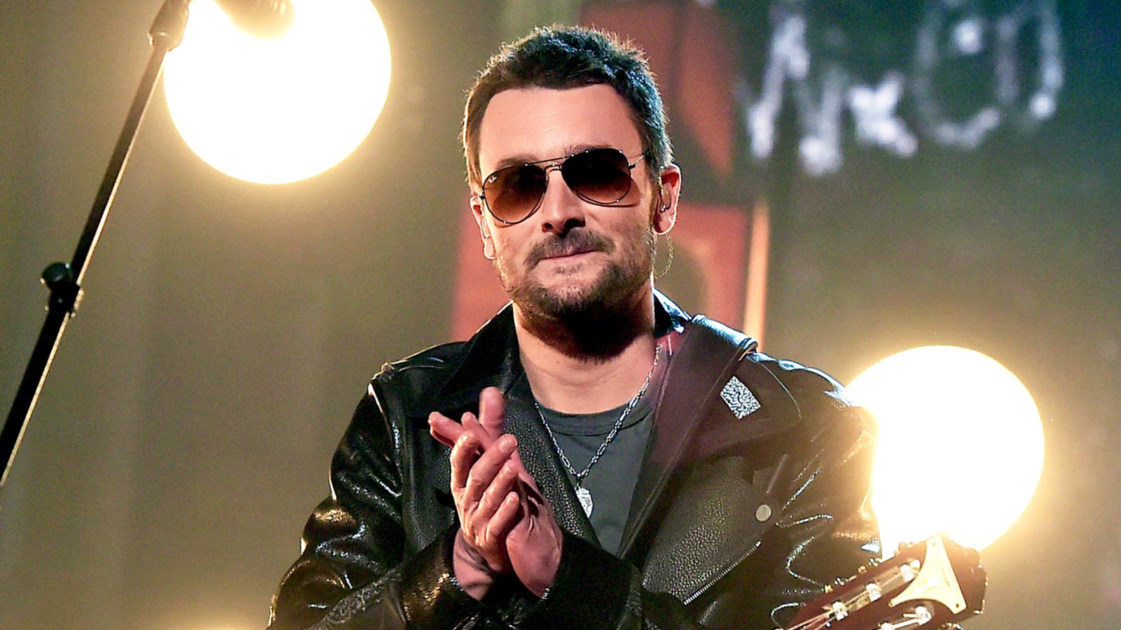 Eric Church performs onstage during the 51st Academy of Country Music Awards at MGM Grand Garden Arena in Las Vegas, Nevada.