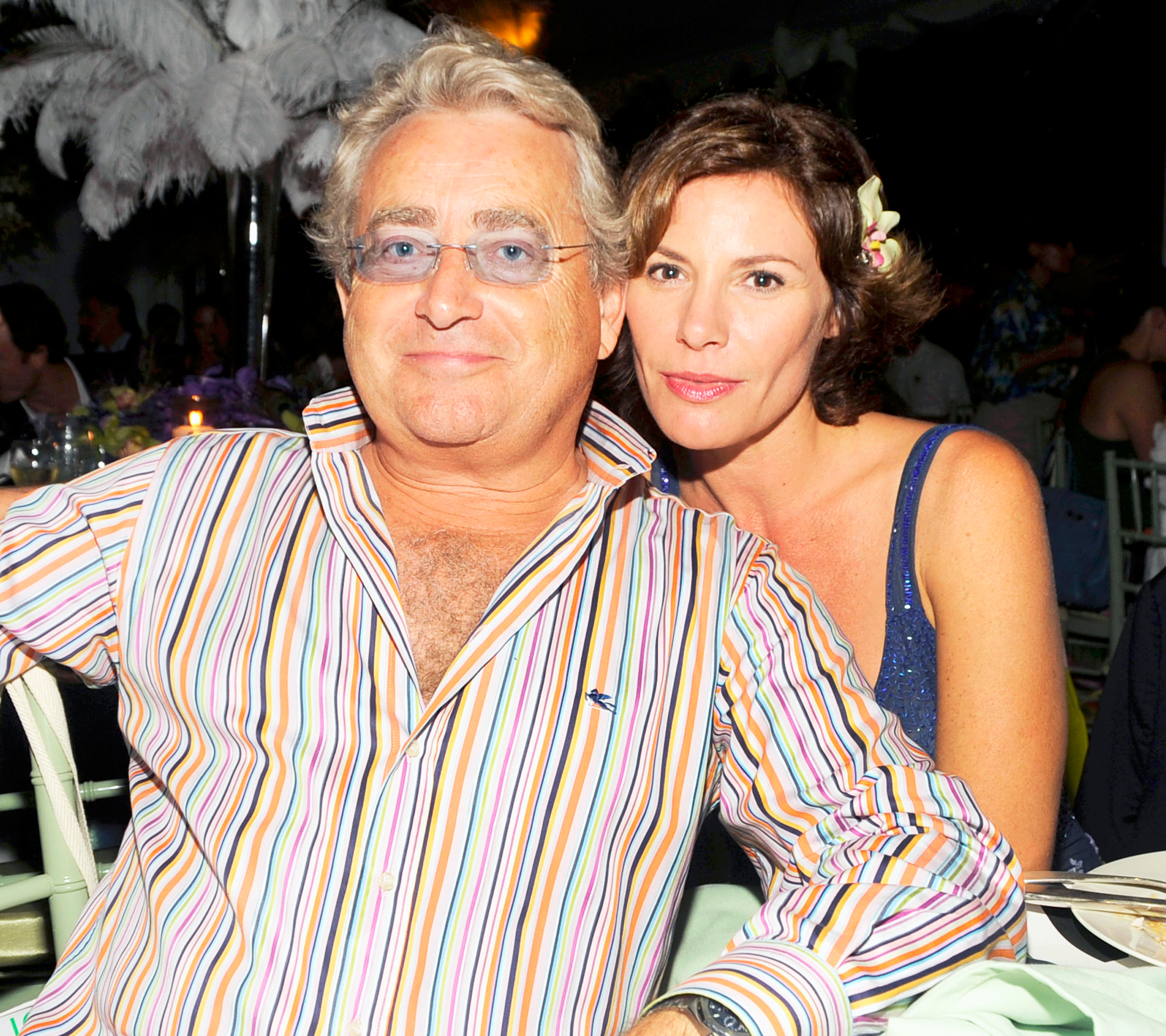 Alexandre de Lesseps and Luann de Lesseps attend 2008 Best Buddies Hamptons Bash at Watermill.