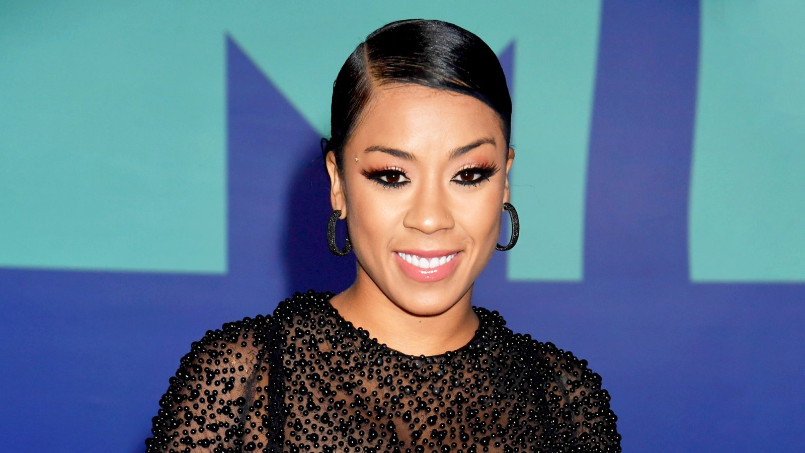 Keyshia Cole attends the 2017 MTV Video Music Awards at The Forum in Inglewood, California.
