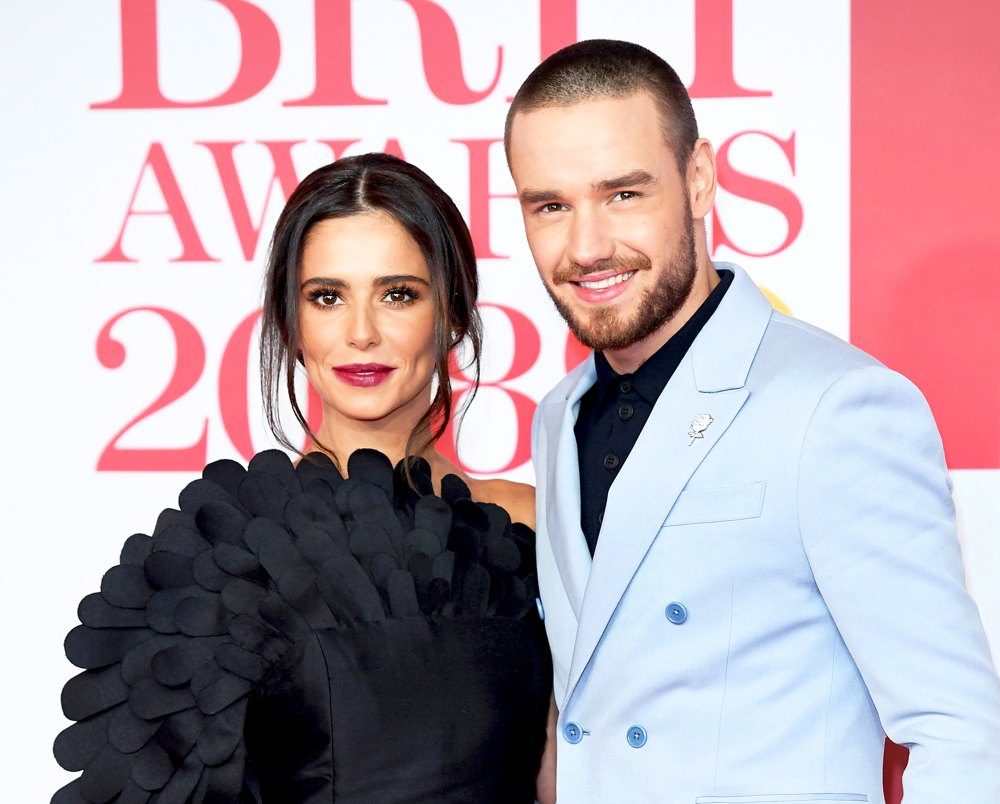 Cheryl Cole and Liam Payne attend the 2018 BRIT Awards at The O2 Arena in London.