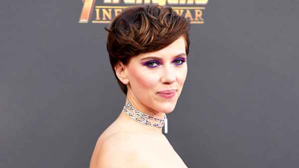Scarlett Johansson attends the 2018 premiere of Disney and Marvel's 'Avengers: Infinity War' in Los Angeles, California.