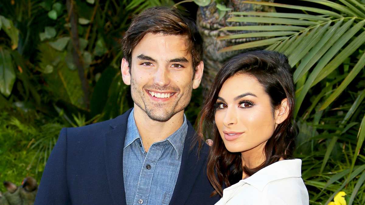Jared Haibon and Ashley Iaconetti attend the 2018 premiere of "Jurassic World: Fallen Kingdom" in Los Angeles, California.