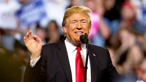 Donald Trump speaks during a campaign rally at Four Seasons Arena on July 5, 2018 in Great Falls, Montana.