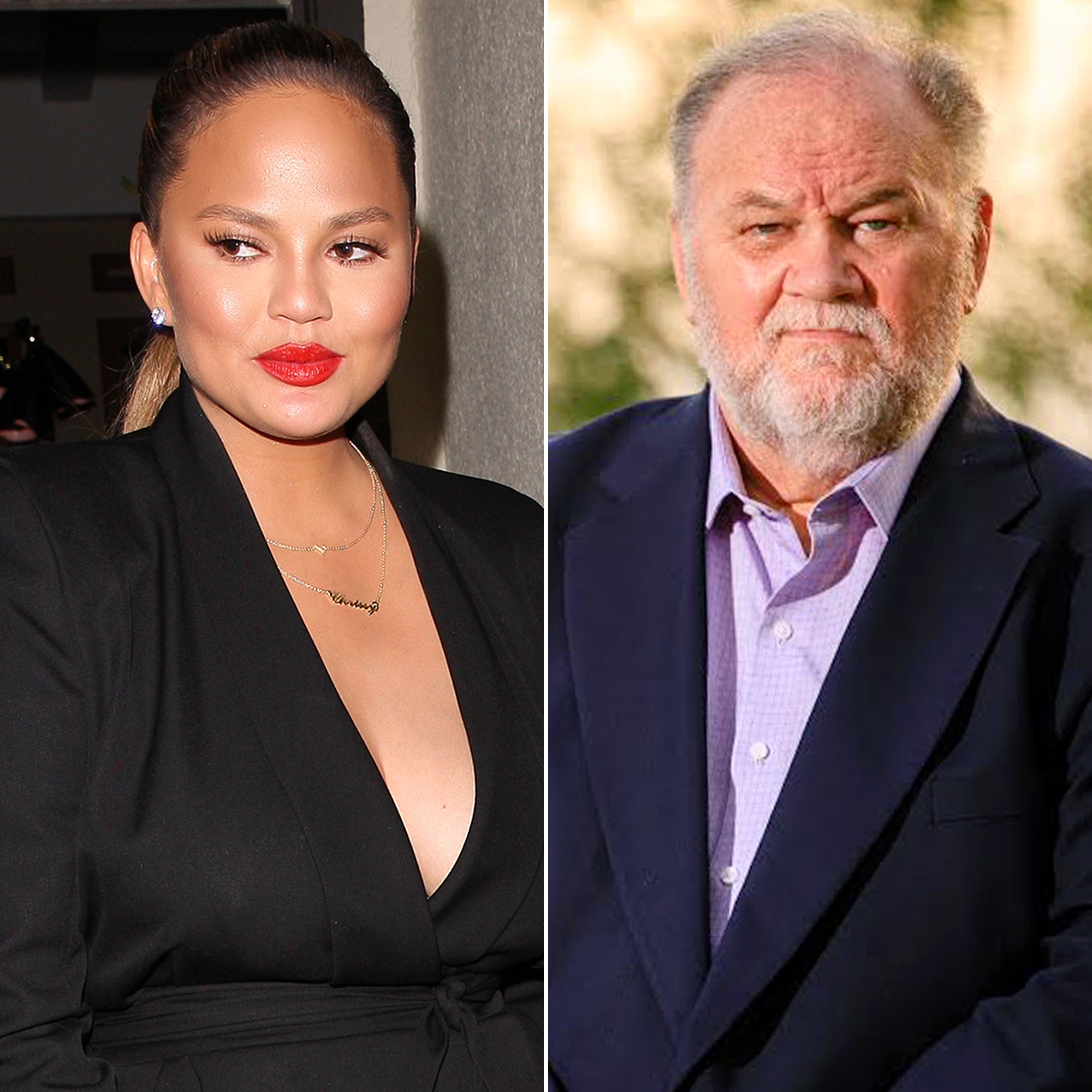 Chrissy Teigen, Thomas Markle, Meghan Markle, Headlines