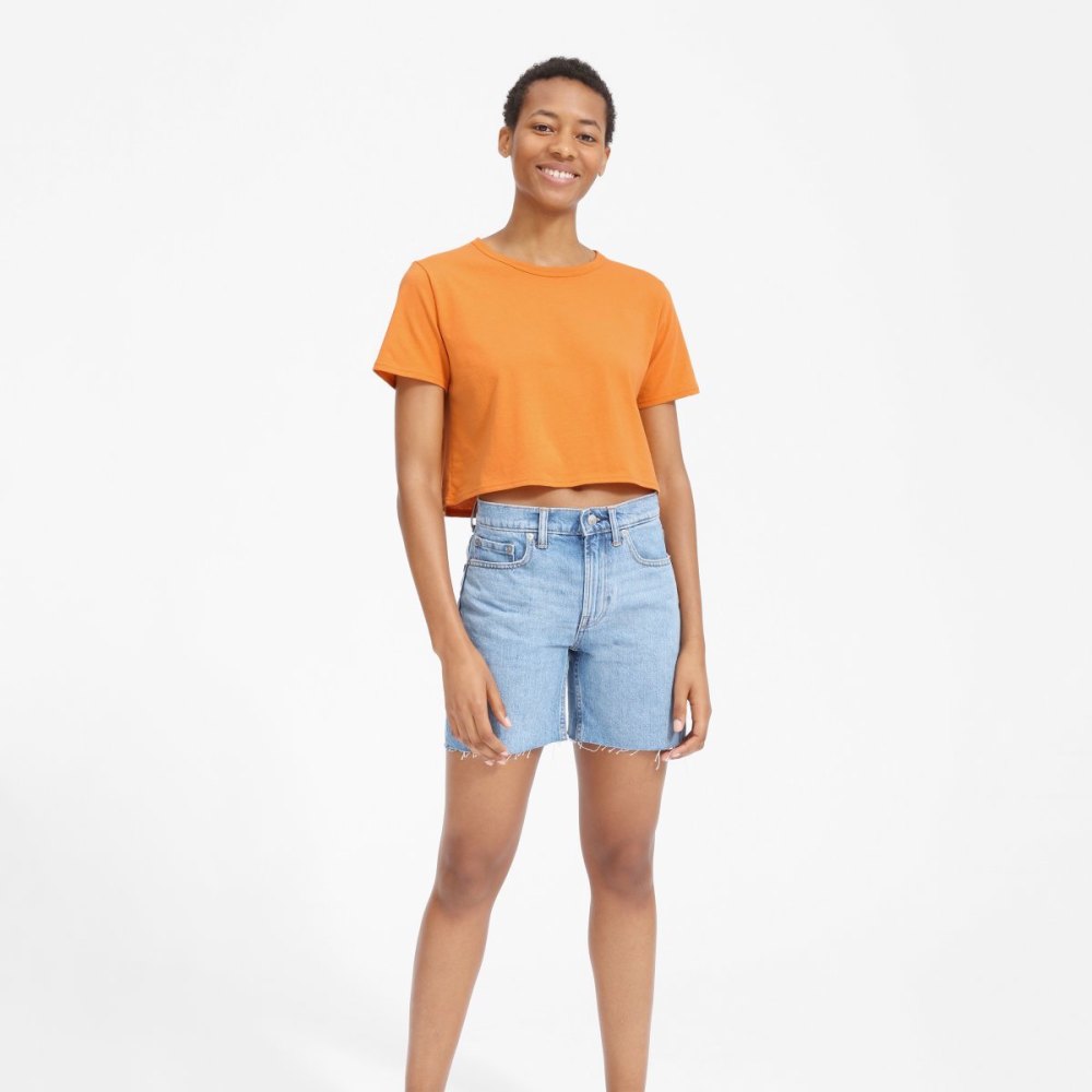 Everlane Cotton Crop Tee